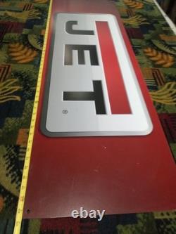Extremely Rare Jet Tools Advertising Sign 49x16 Vintage Hardware Store Display