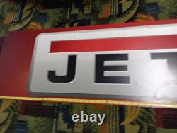 Extremely Rare Jet Tools Advertising Sign 49x16 Vintage Hardware Store Display