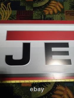 Extremely Rare Jet Tools Advertising Sign 49x16 Vintage Hardware Store Display