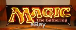 Extremely Rare Magic The Gathering Mtg Store Display Neon Sign