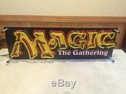 Extremely Rare Magic The Gathering Mtg Store Display Neon Sign