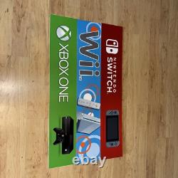 Family Video Rental In Store Display Sign 36 X 7 Nintendo Wii Switch Xbox READ