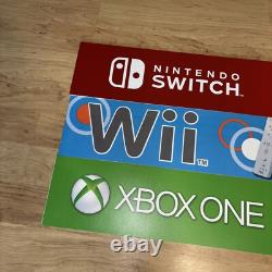 Family Video Rental In Store Display Sign 36 X 7 Nintendo Wii Switch Xbox READ
