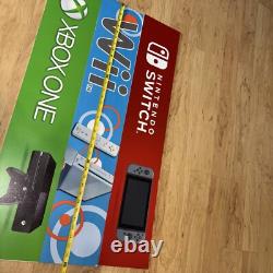 Family Video Rental In Store Display Sign 36 X 7 Nintendo Wii Switch Xbox READ