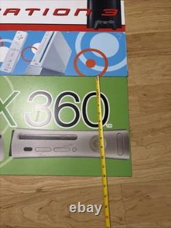 Family Video Rental Store Display Sign Large Nintendo Wii PlayStation Xbox READ