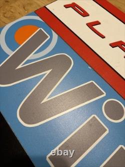 Family Video Rental Store Display Sign Large Nintendo Wii PlayStation Xbox READ