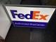 FedEx Authorized ShipCenter LED Sign one side light only. 24x18x1