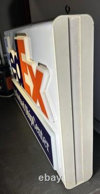 FedEx Authorized ShipCenter Lighted Display Sign 29 x 18 x 4 Functional