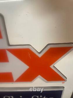 FedEx ShipSite Lighted Sign Metal 28 X 17 X 3.75