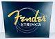 Fender Strings Guitar Store Display Plastic Sign (18x14)