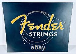 Fender Strings Guitar Store Display Plastic Sign (18x14)