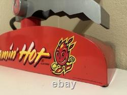 Flamin Hot Cheetos Store Display Advertisement Gas Pump Metal Sign
