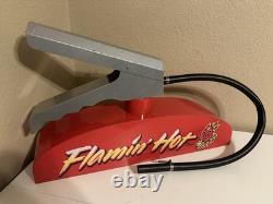 Flamin Hot Cheetos Store Display Advertisement Gas Pump Metal Sign