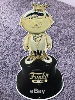 Funko Store G. O. Hollywood FREDDY FUNKO Metal Display LE 100 Signed CEO Brian