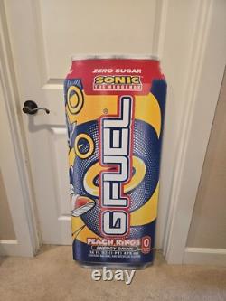GFUEL Store Display Pieces 5 Pewdiepie & more new in box corrugate thick plastic
