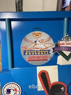 Griffey Jr Nintendo Cardboard Standup & Display See Photos For Condition & Size