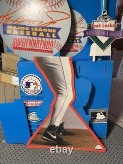 Griffey Jr Nintendo Cardboard Standup & Display See Photos For Condition & Size