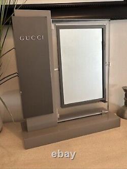 Gucci tabletop commercial Swivel Mirror Department store Display