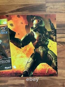 HALO 2 Map Pack Video Game Store Display Poster 2005 Master Chief Promo Sign
