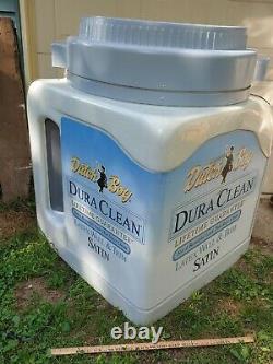 HUGE Dutch Boy Paint Can Bucket 4' Sign Light Up Dura Clean Store-Front VTG