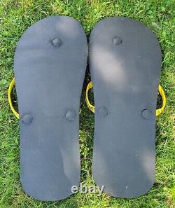 HUGE Pair MIKE'S HARD LEMONADE FLIP FLOPS 44 STORE DISPLAY Advertising SIGN