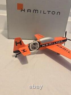 Hamilton Watch Die-Cast Model Airplane Advertising Dealer Store Sign Display