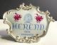 Herend Porcelain Dealer Advertising Store Sign Raspberry Chinese Bouquet Pattern