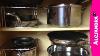 How To Organize Pots Pans Lids In The Kitchen