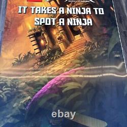 Huge RARE Ninjago LEGO Store Display Lenticular Disappearing Lloyd 5.5' X 4