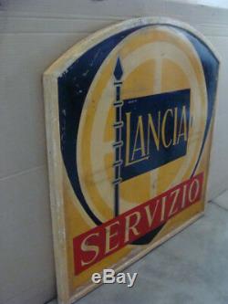Insegna Lancia Servizio old sign