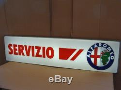 Insegna Luminosa Servizio Alfa Romeo Sign Neon
