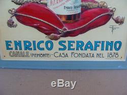 Insegna Passito Erbaluce Enrico Serafino Canale Old Sign