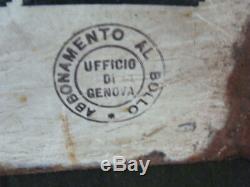 Insegna smaltata Mobiloil Gargoyle old sign vintage olio Lancia Alfa Romeo Fiat