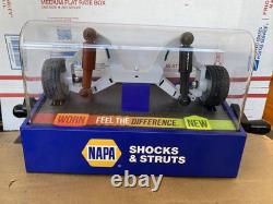 Interactive NAPA Auto Shocks Struts Store Counter Display Gas Oil Advertising