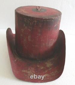 Iron Hat Trade Store Display Advertisement Sign Hats Sale Hanging