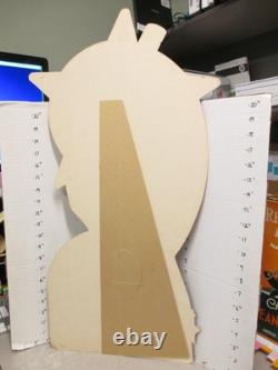 JERGENS LOTION bottle 1930s deco die cut store display sign star human hands