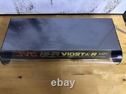 JVC HI-FI VIDSTAR VHS STORE DISPLAY LIGHTED SIGN HRD725U STEREO VCR Vintage Work