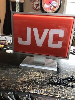 JVC Light Up Box Sign Advertisement Store Display