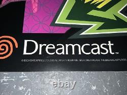 Jet Grind Radio Promo Poster Vintage Sega Dreamcast Store Display Sign Authentic