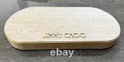 Jimmy Choo Sunglasses/Eyeglasses Store Display Beige Gold Stand Dealer Authentic