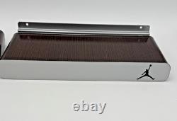 Jordan JumpMan NIKE SB SHOE SHELVES slat wall retail display Metal Vintage Lot 2