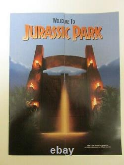 Jurassic Park 1993 Vintage Vhs Store Sign Poster Display Complete Marketing Kit