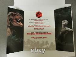 Jurassic Park 1993 Vintage Vhs Store Sign Poster Display Complete Marketing Kit