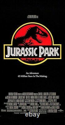 Jurassic Park 1993 Vintage Vhs Store Sign Poster Display Complete Marketing Kit