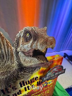 Jurassic Park 3 Store Display Sign Toys R Us SPINOSAURUS-RARE 44.5 X 23.5 X 3 Jurassic Park 3 Store Display Sign Toys R Us SPINOSAURUS-RARE 44.5 X 23.5 X 3