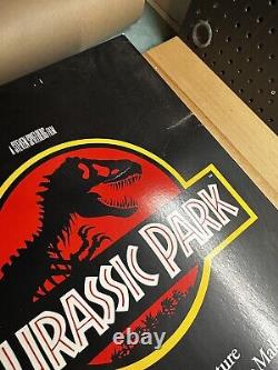 Jurassic Park Hanging Display VHS Cover Box 1994 SHIPPED FLAT HAS WEAR