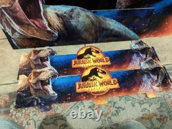 Jurassic World Dominion 2022 3D Walmart End cap Store Display Rare