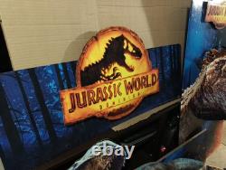 Jurassic World Dominion 2022 3D Walmart End cap Store Display Rare
