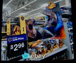 Jurassic World Dominion Store Display Sign 3D Giganotosaurus Dinosaur