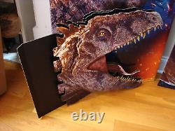 Jurassic World Dominion Store Display Sign 3D Giganotosaurus Dinosaur